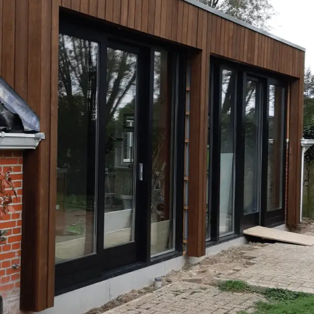 Houten kozijnen woning