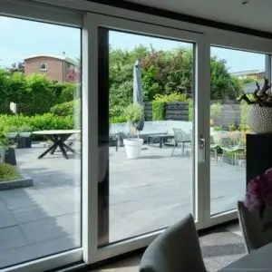 Schuifpui kunststof binnenzijde